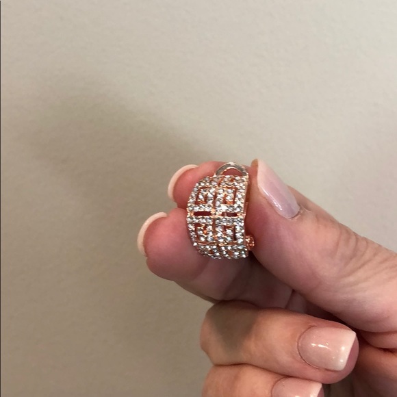 Crystal necklace pendant & matching earrings - Picture 7 of 8